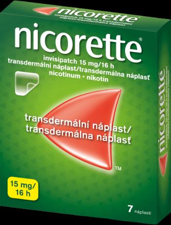 Nicorette Invisipatch 15 mg/16 h náplast 7 ks