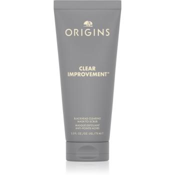 Origins Clear Improvement® Blackhead Clearing Mask-To-Scrub maska na čištění pórů proti černým tečkám 75 ml