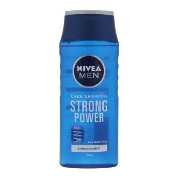 Nivea Men Strong Power 250 ml šampon pro muže na všechny typy vlasů