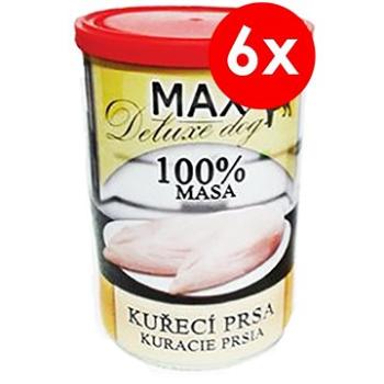 MAX deluxe kuřecí prsa bez kosti 400 g, 6 ks (8594025082759)