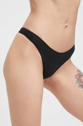 Tanga women'secret 3-pack černá barva, 7682875