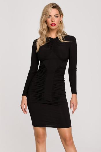 Černé krátké šaty K140
