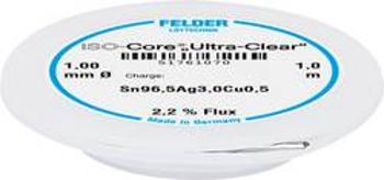 Pájecí cín Felder Löttechnik ISO-Core "Ultra Clear" SAC305, cívka, 1 mm