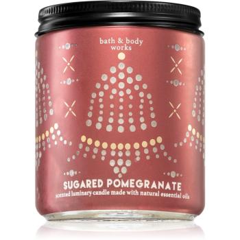 Bath & Body Works Sugared Pomegranate vonná svíčka 198 g