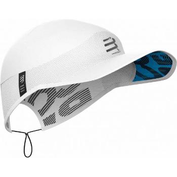 Compressport PRO RACING CAP Běžecká čepice, bílá, velikost UNI