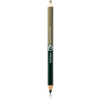 Oriflame OnColour oboustranná tužka na oči odstín Jungle & Olive Green 1,5 g