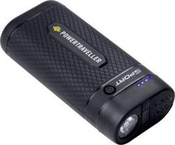 Powerbanka Power Traveller Sport 25, Li-Ion akumulátor 6700 mAh, černá