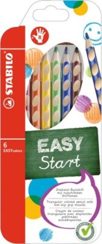 Pastelky STABILO EASYcolors Pravák sada 6 ks