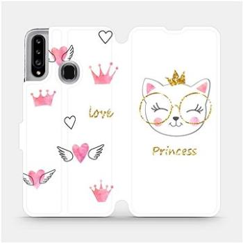 Flipové pouzdro na mobil Samsung Galaxy A20S - MH03S Kočička princess (5903516398539)