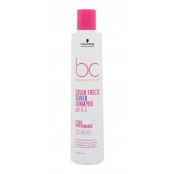 Schwarzkopf Professional BC Bonacure pH 4.5 Color Freeze Silver 250 ml šampon pro ženy na šedivé vlasy