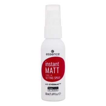 Essence Instant Matt Make-Up Setting Spray 50 ml fixátor make-upu pro ženy