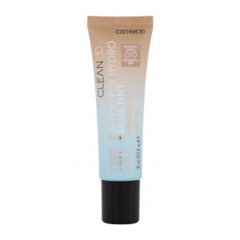 Catrice Clean ID 24H Hyper Hydro Skin Tint 30 ml make-up pro ženy 010 Neutral Sand na všechny typy pleti; na dehydratovanou pleť