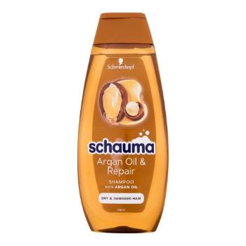 Schwarzkopf Schauma Argan Oil & Repair Shampoo 400 ml šampon pro ženy na poškozené vlasy; na suché vlasy