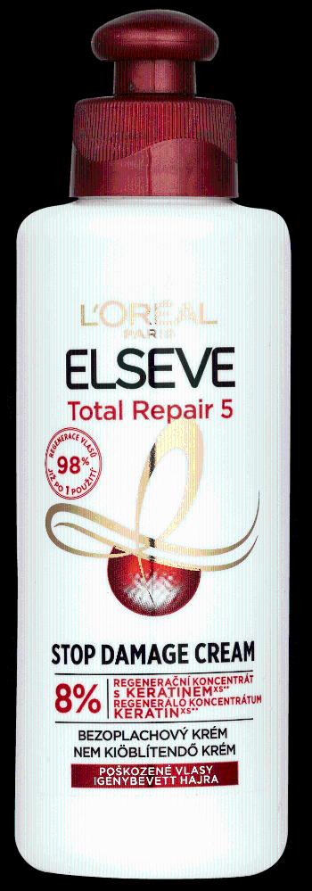 L'Oréal Paris Elseve Total Repair 5 Stop Damage Cream bezoplachová péče 200 ml