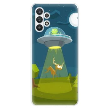 Odolné silikonové pouzdro iSaprio - Alien 01 - Samsung Galaxy A32 5G