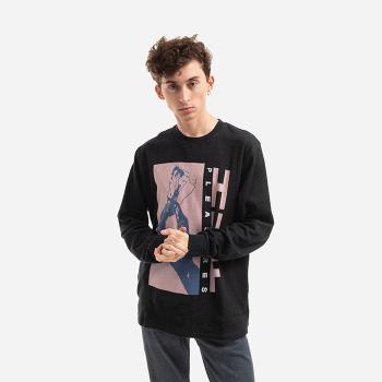 HUF x PLEASURES Light Up Jacquard Longsleeve KN00381 BLACK