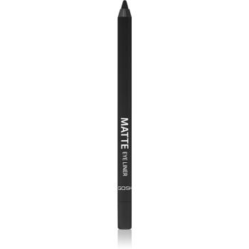 Gosh Matte tužka na oči s matným efektem odstín 002 Black 1.2 g