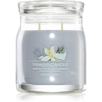 Yankee Candle Smoked Vanilla & Cashmere vonná svíčka 368 g