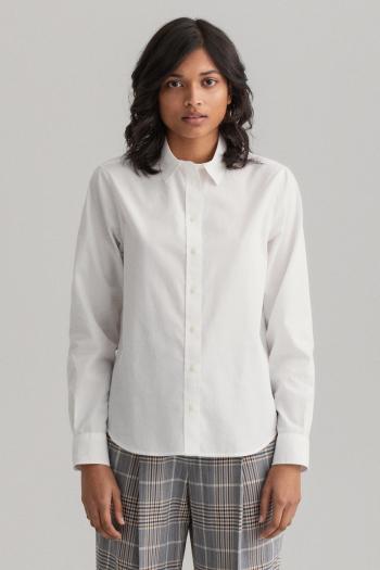 KOŠILE GANT REGULAR BROADCLOTH SHIRT bílá 40