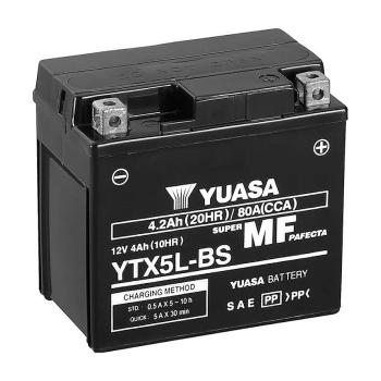 Motobaterie Yuasa Super MF YTX5L-BS