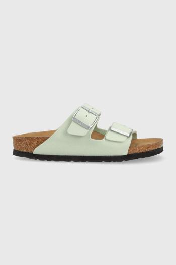 Pantofle Birkenstock Arizona dámské, zelená barva, 1024092