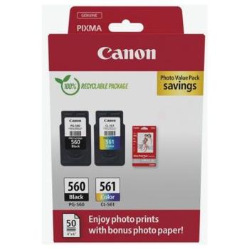 CANON PG-560 - originální cartridge, černá + barevná