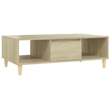 SHUMEE Konferenční stolek dub sonoma 103,5 × 60 × 35 cm dřevotříska, 806016 (806016)
