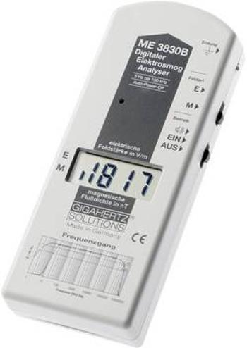 NF analyzátor elektrosmogu Gigahertz ME 3830B, 16 Hz - 100 KHz