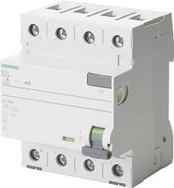 Proudový chránič Siemens 5SV3344-6KL, 40 A 0.03 A 400 V 4pólový