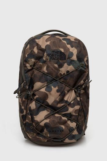 Batoh The North Face Jester pánský, zelená barva, velký, vzorovaný, NF0A3VXFO861