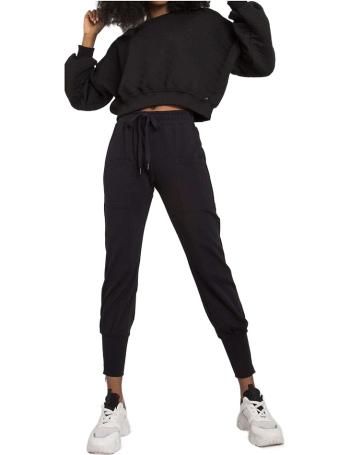 černé dámské tepláky s kapsami vel. XL