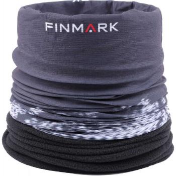 Finmark FSW-116 Multifunkční šátek, tmavě šedá, velikost UNI