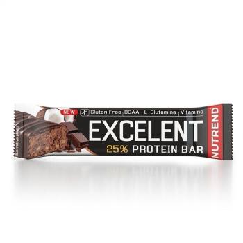 Proteinová tyčinka Excelent 85 g čokoládový nugát &amp; brusinky - Nutrend
