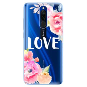 Odolné silikonové pouzdro iSaprio - Love - Xiaomi Redmi 8