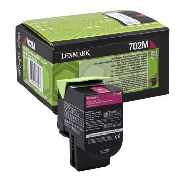 Lexmark originální toner 70C20ME, magenta, 1000str., return, Lexmark CS310dn,CS310n,CS410dn,CS410dtn,CS410n,CS510de