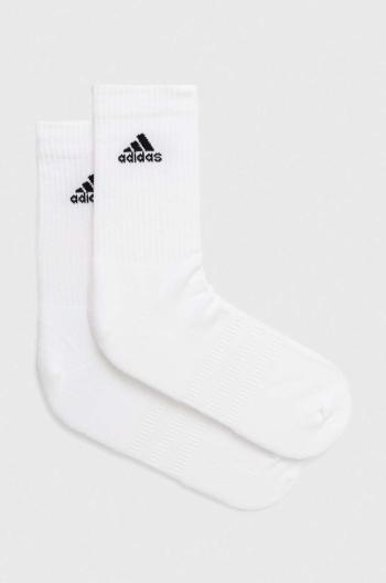 Ponožky adidas 6-pack bílá barva