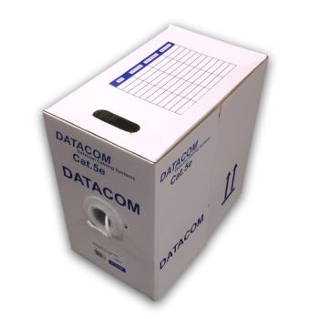 DATACOM FTP drát CAT5E PVC,Eca 305m bílý