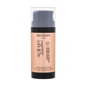 BOURJOIS Paris Always Fabulous Long-Wear Prime & Protect Primer SPF30 30 ml báze pod make-up pro ženy