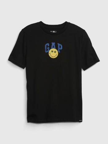 GAP Gap & Smiley® Triko dětské Černá