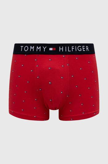 Boxerky Tommy Hilfiger pánské, červená barva