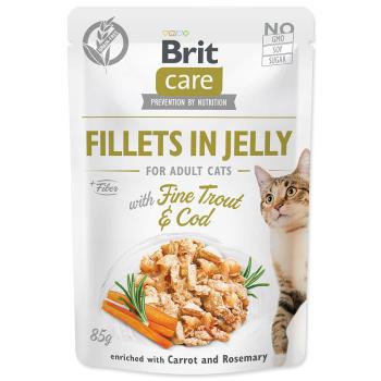 Kapsička BRIT Care Cat Pouch Trout & Cod in Jelly 85 g