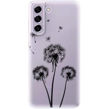 iSaprio Three Dandelions - black pro Samsung Galaxy S21 FE 5G (danbl-TPU3-S21FE)