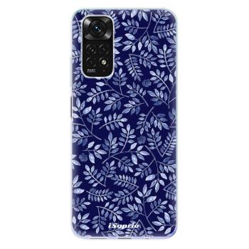 Odolné silikonové pouzdro iSaprio - Blue Leaves 05 - Xiaomi Redmi Note 11 / Note 11S