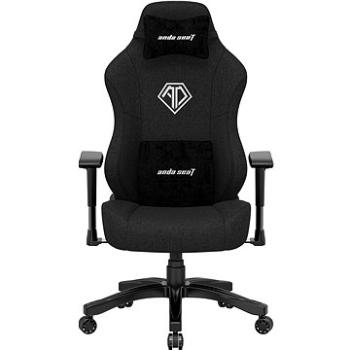 Anda Seat Phantom 3  Premium Gaming Chair - L Black Fabric (AD18Y-06-B-F)