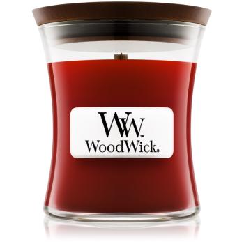 Woodwick Cinnamon Chai vonná svíčka s dřevěným knotem 85 g