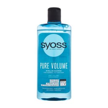 Syoss Pure Volume 440 ml šampon pro ženy na oslabené vlasy