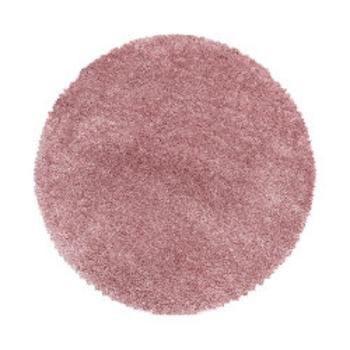 Ayyildiz koberce Kusový koberec Fluffy Shaggy 3500 rose kruh - 120x120 (průměr) kruh cm Růžová