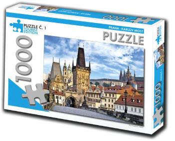 TOURIST EDITION Puzzle Praha - Karlův most 1000 dílků (č.1)
