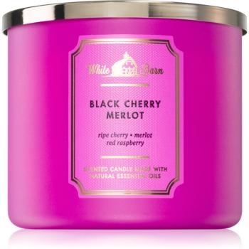 Bath & Body Works Black Cherry Merlot vonná svíčka 411 g