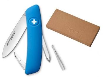 Swiza kapesní nůž D02 Standard blue dárkové balení, Modrá